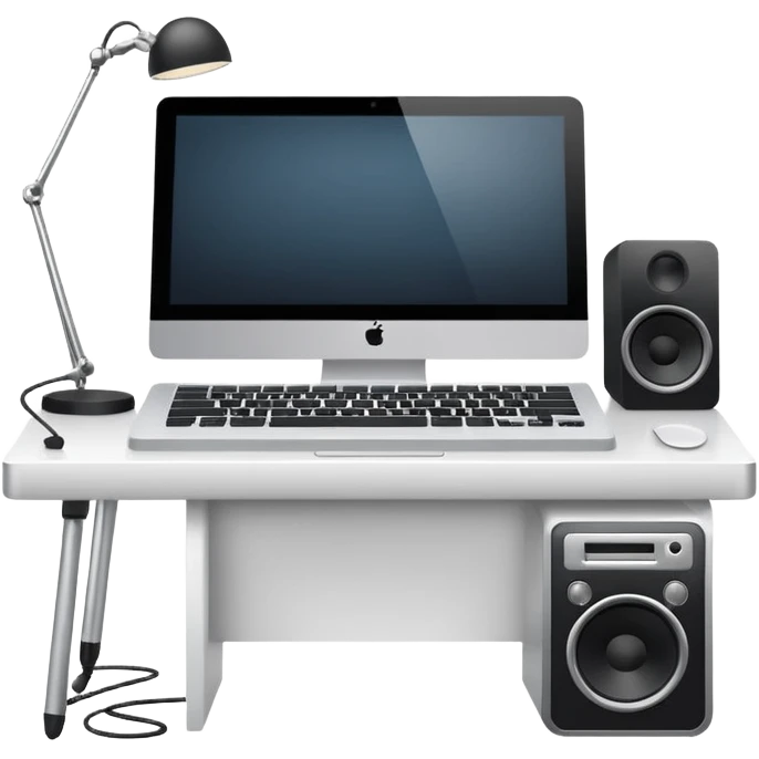 a music studio minimalist apple app emoji