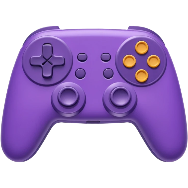purple gamepad emoji