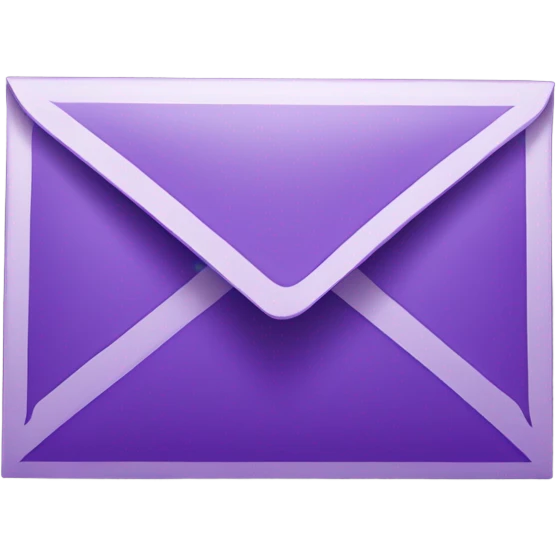 Dark Purple Mail icon emoji
