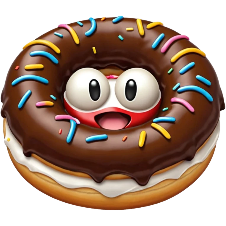 Spider Donut emoji