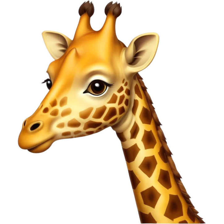 giraffe portrait emoji
