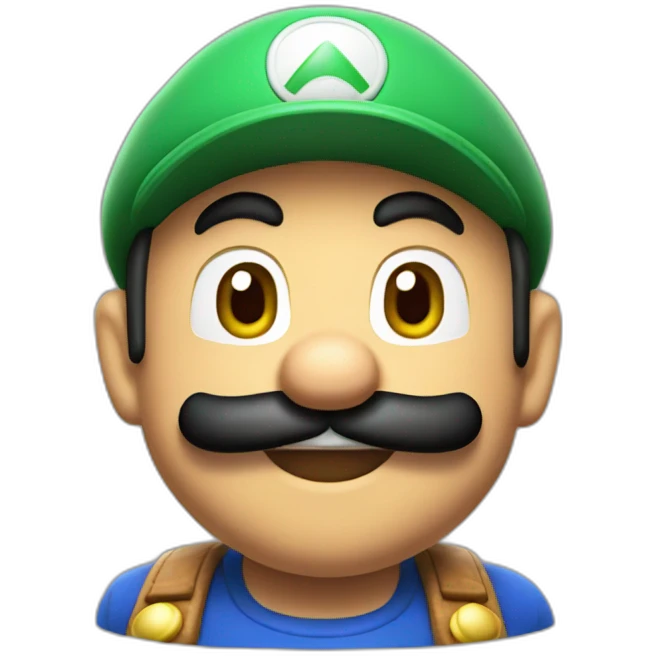 asian super mario emoji