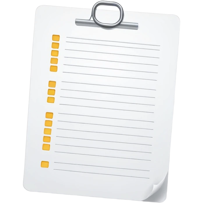 test completion sheet emoji