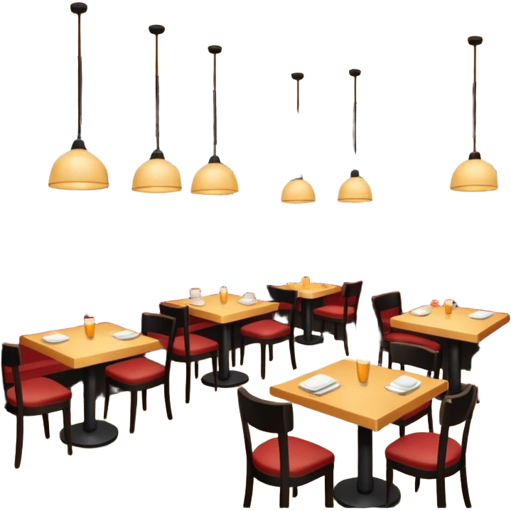restaurant background emoji