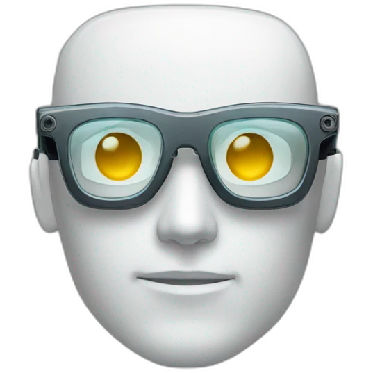 favicon robot glasses emoji
