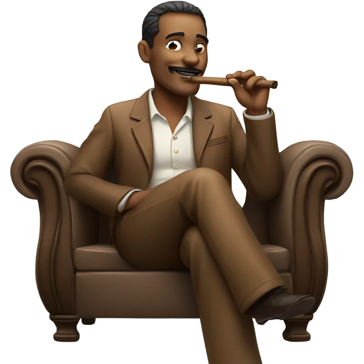 Cigar connoisseur emoji