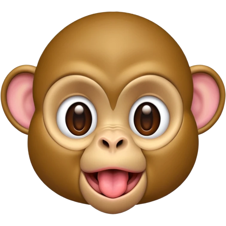 monkey sticking out tongue emoji