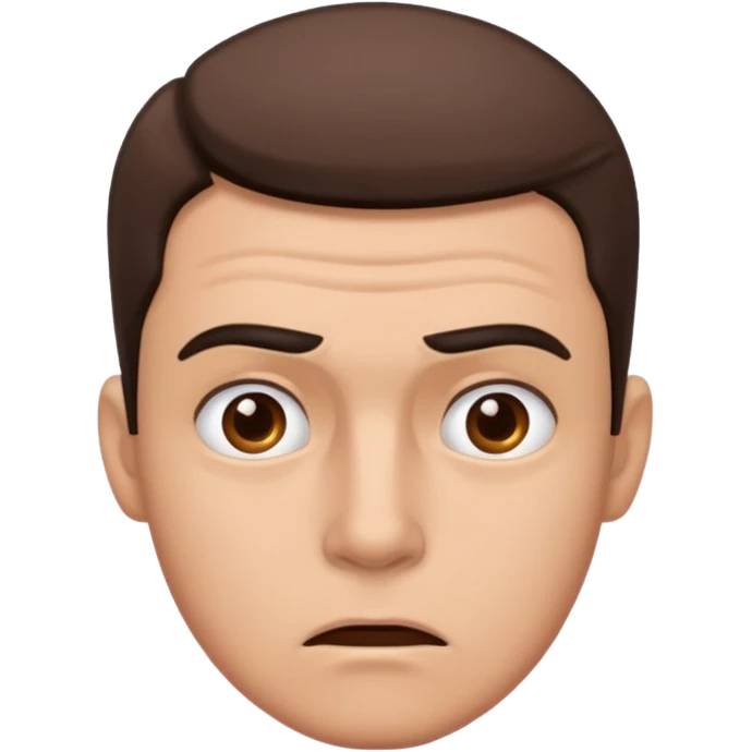 Overwhelmed man emoji