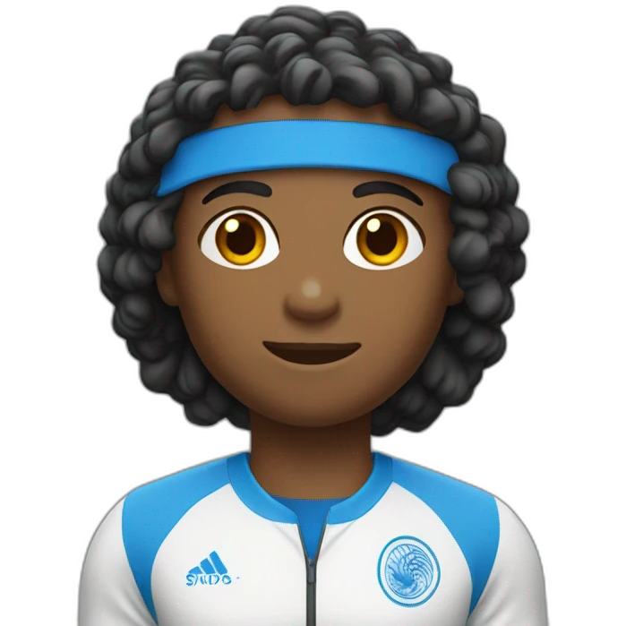 Un athlete olympique emoji