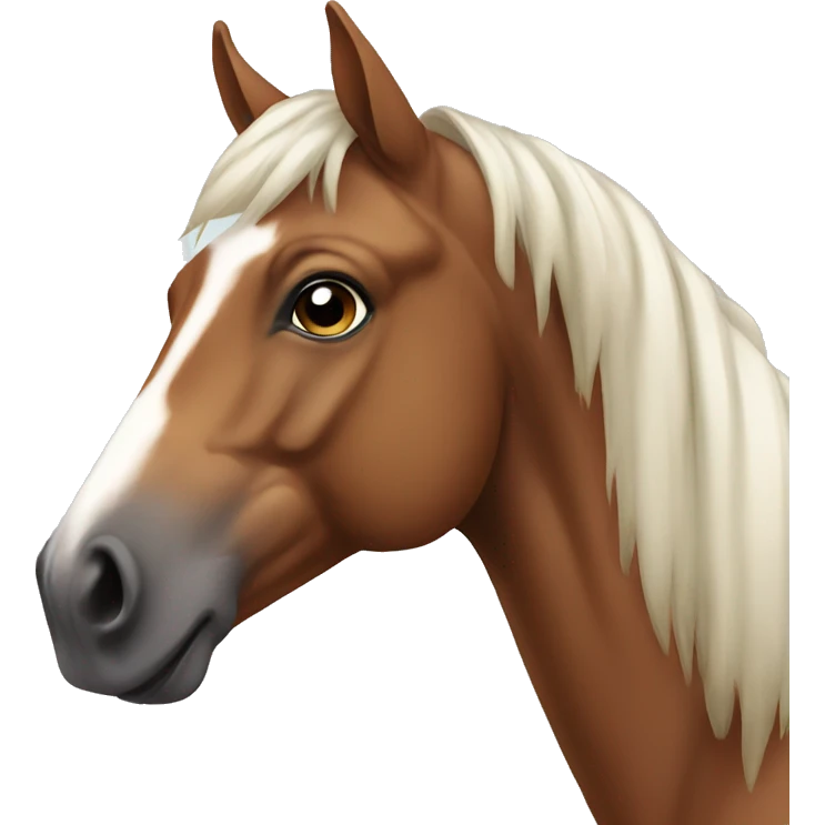 Beautiful horse  emoji