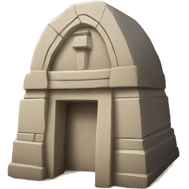 Tomb above ground emoji