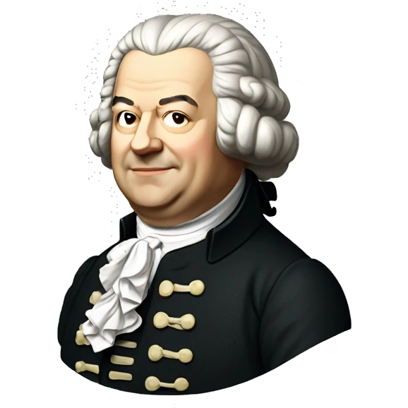 johann bach standing emoji