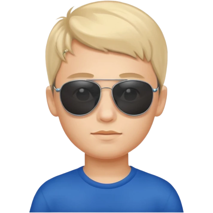 russia boy with sunglasses emoji