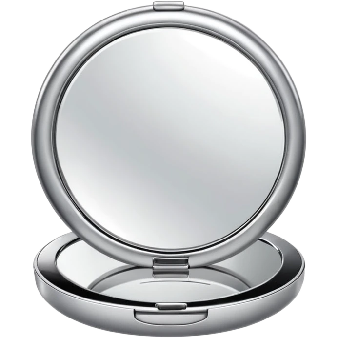 small round compact mirror emoji