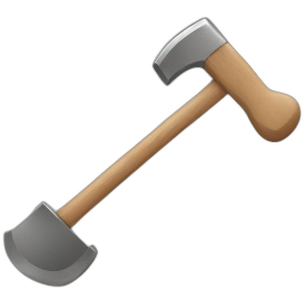laughing with a hammer emoji