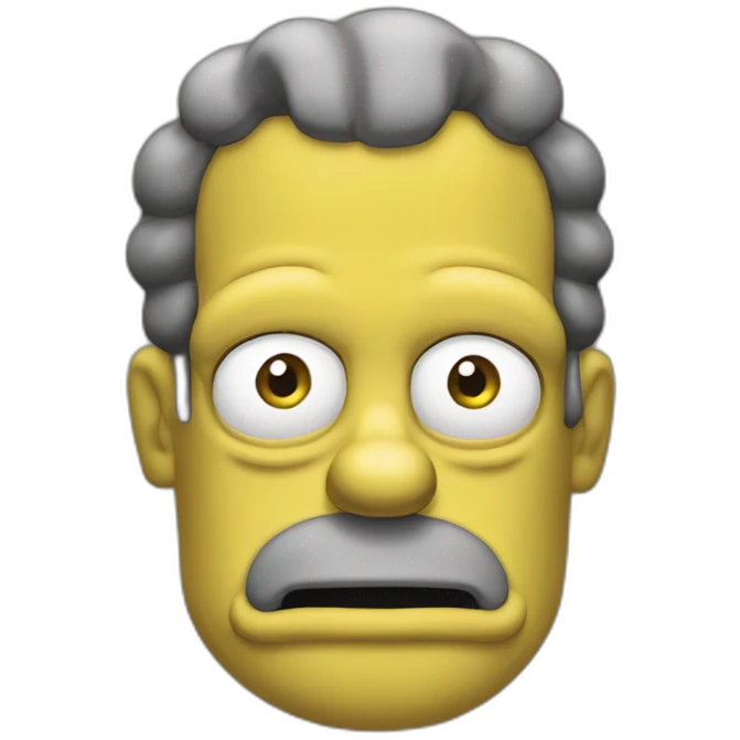 Homer simpsons emoji