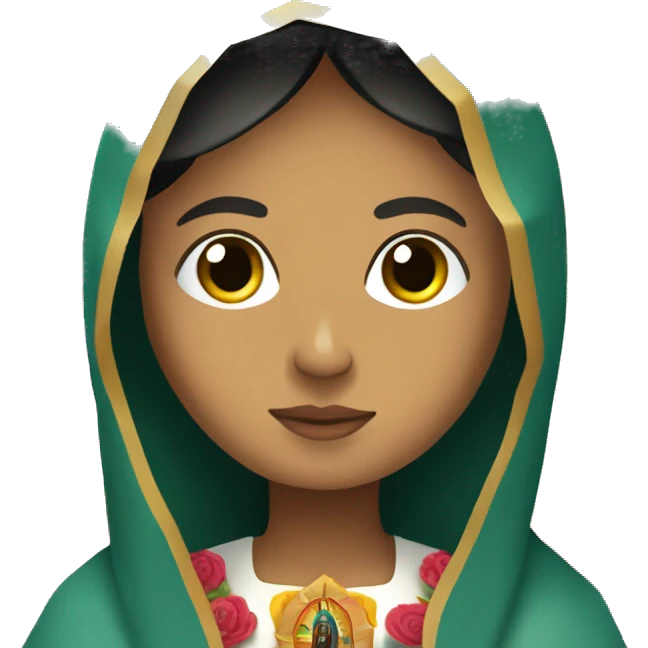 Our lady of Guadalupe  emoji