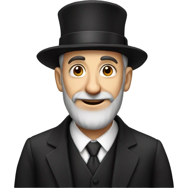 An emoji of a Jewish rabbi  emoji