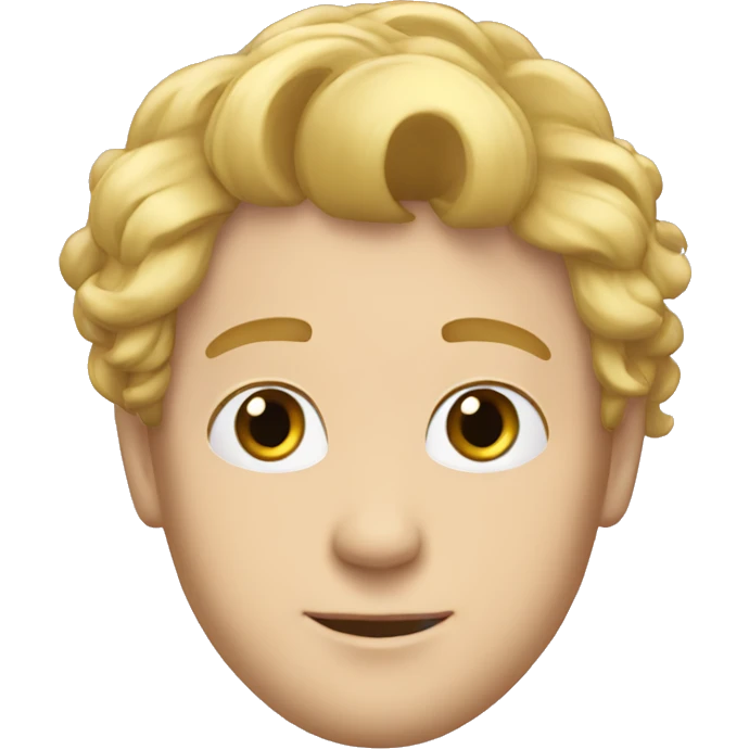 prince mike white little hair emoji
