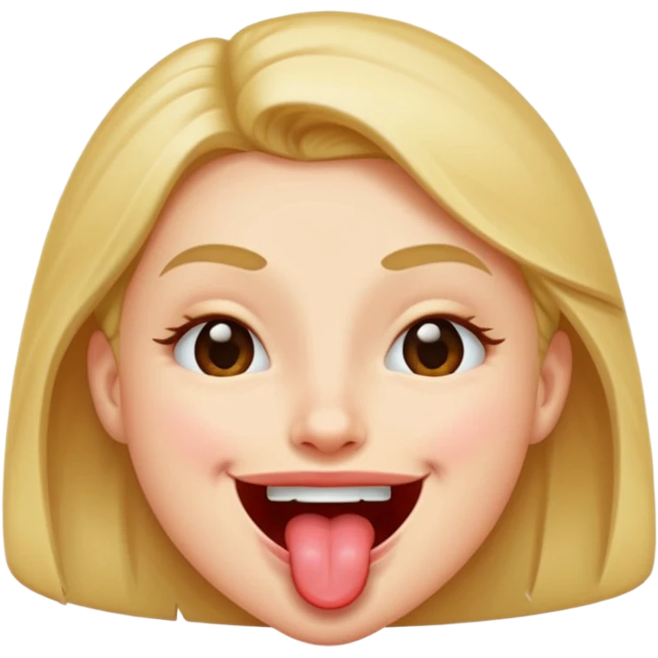 winking face with tongue out emoji