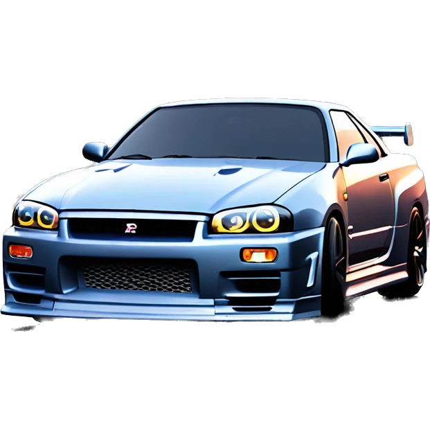 Nissan r34 gtr emoji