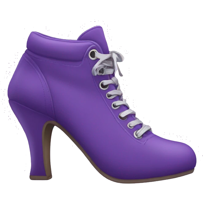 Purple shoes emoji