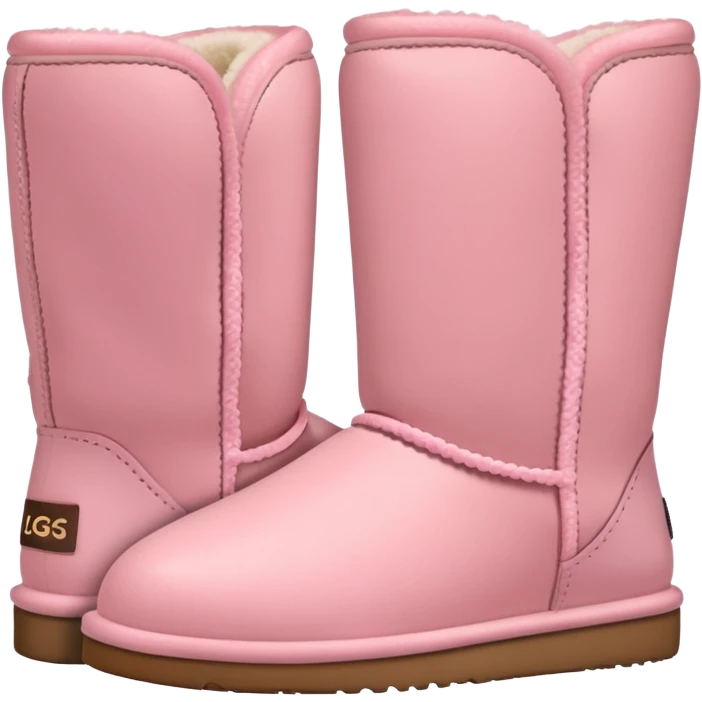 Light pink uggs emoji
