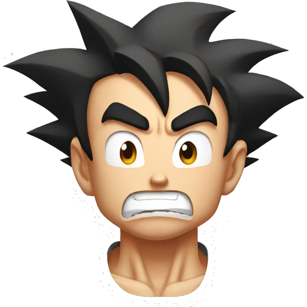 goku angry emoji