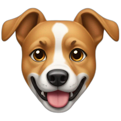 perro con un hueso emoji