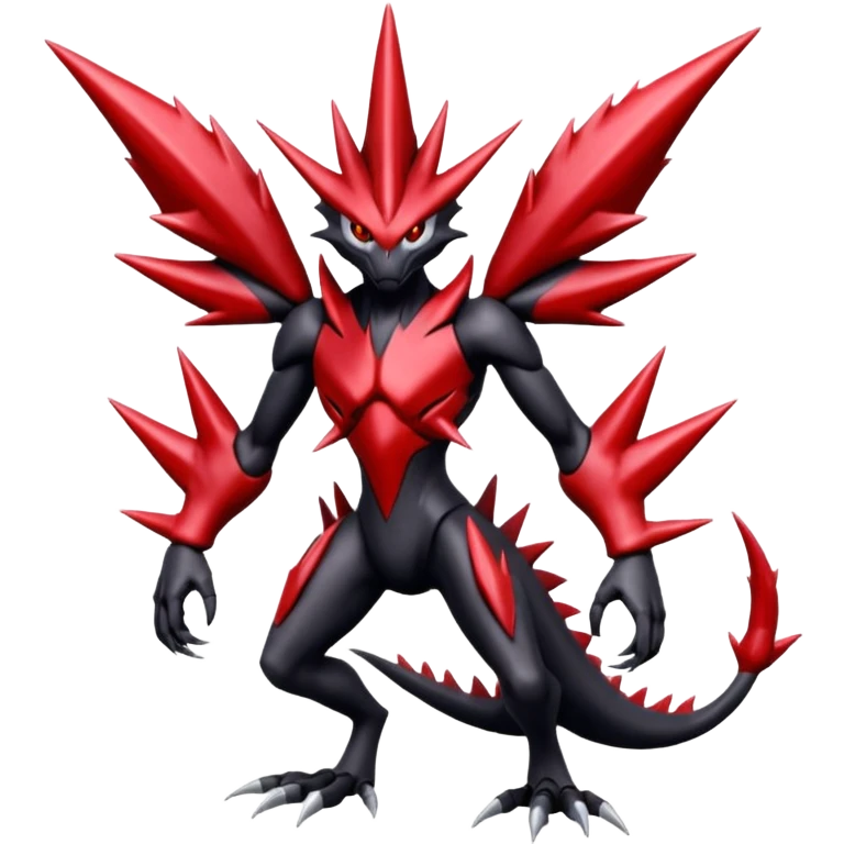 Scizor-Bisharp-Darkrai-Fakémon-hybrid-creature (full body)  emoji