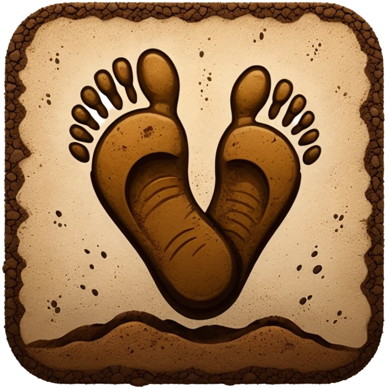 footprint  emoji