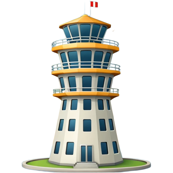 air traffic control tower emoji