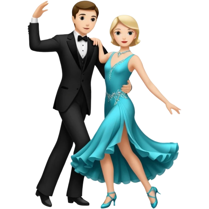 Ballroom dancing emoji