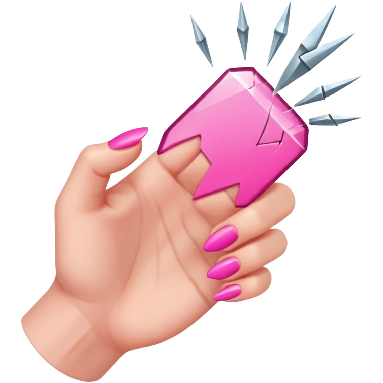 nails snapping emoji