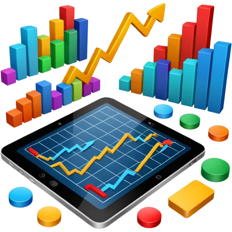 charts trading emoji