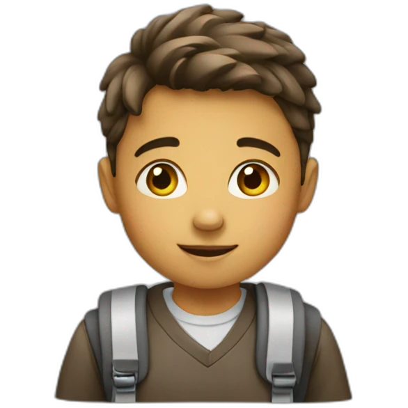 child at school emoji