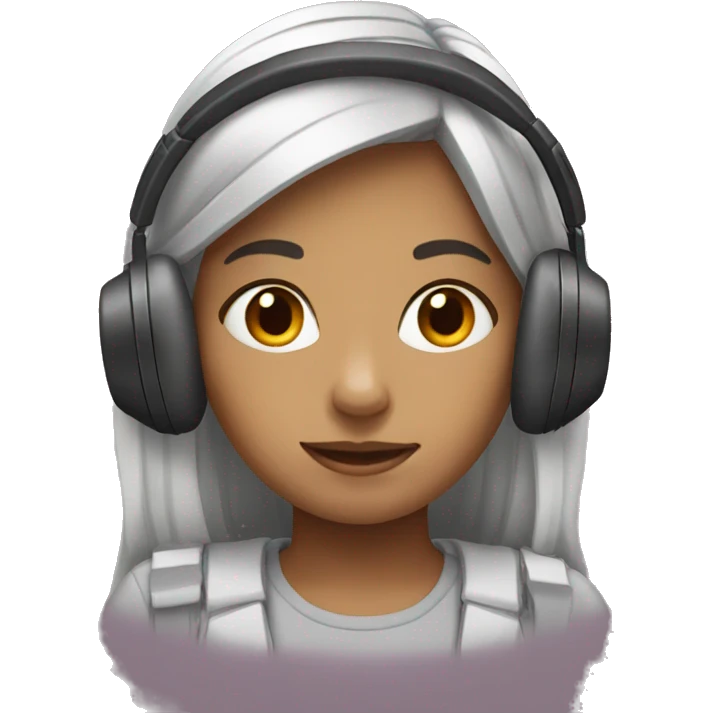 GIRL WITH HEADFONES emoji