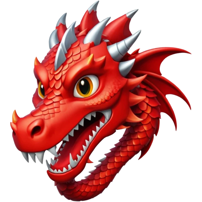 Red dragon emoji