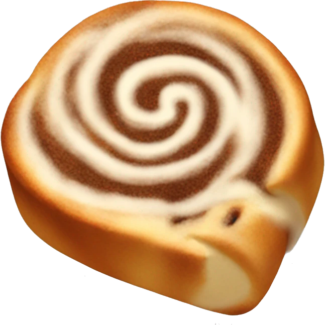 Cinnamon roll emoji