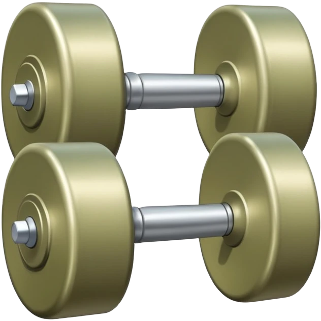 Pale olive Beige weights emoji