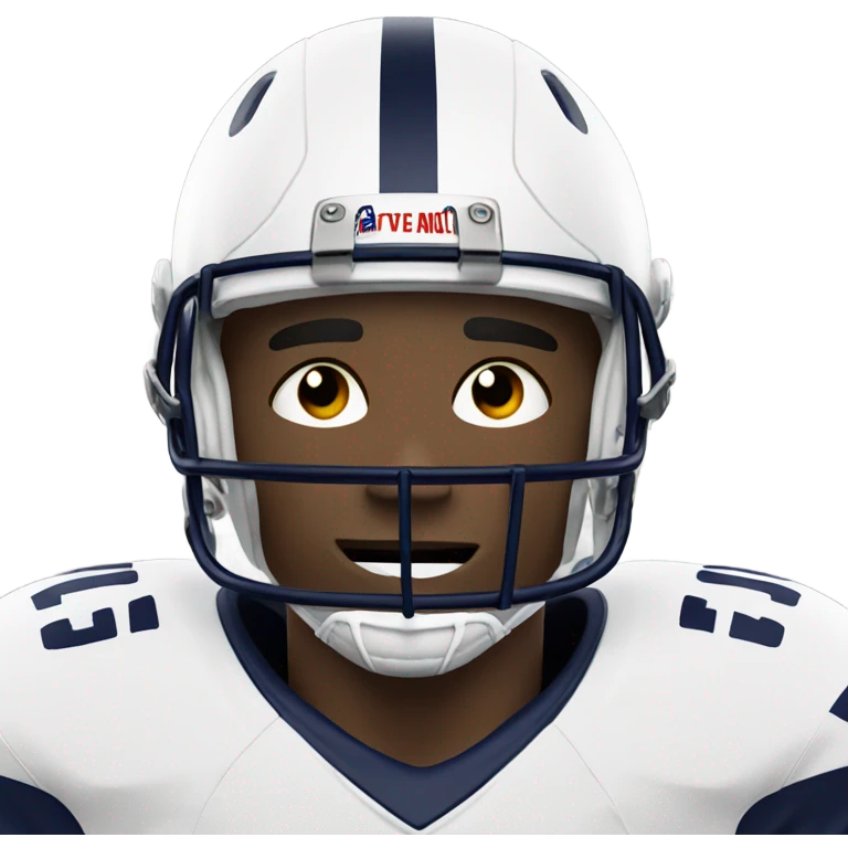 Football player crying emoji