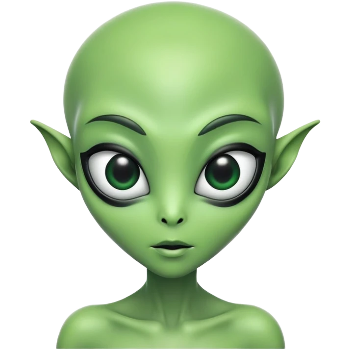 classic alien emoji