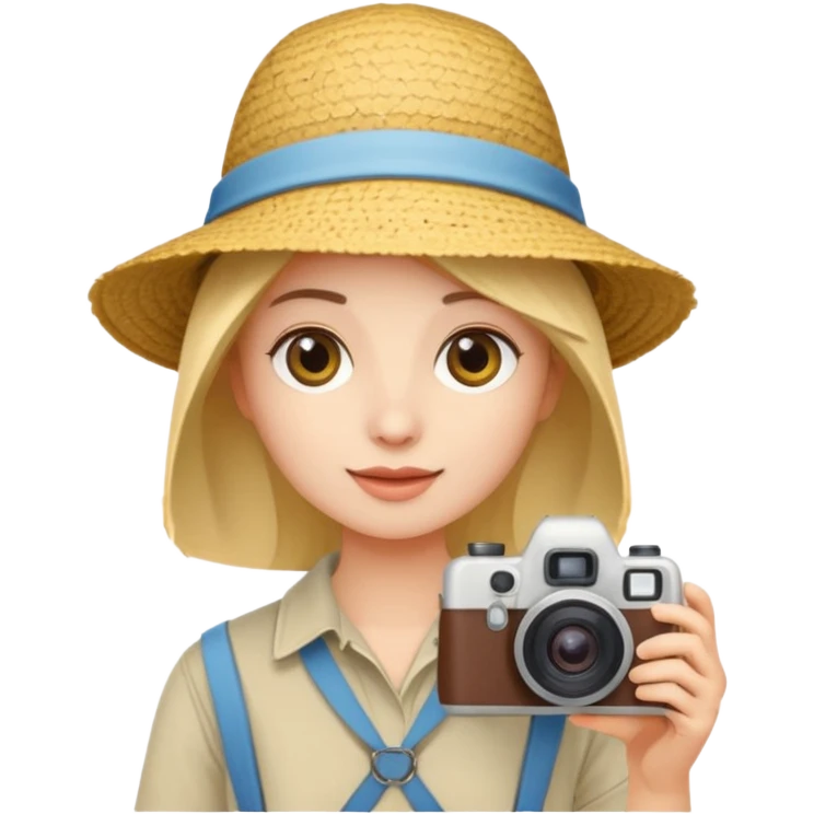 Tourist Taking Photo emoji