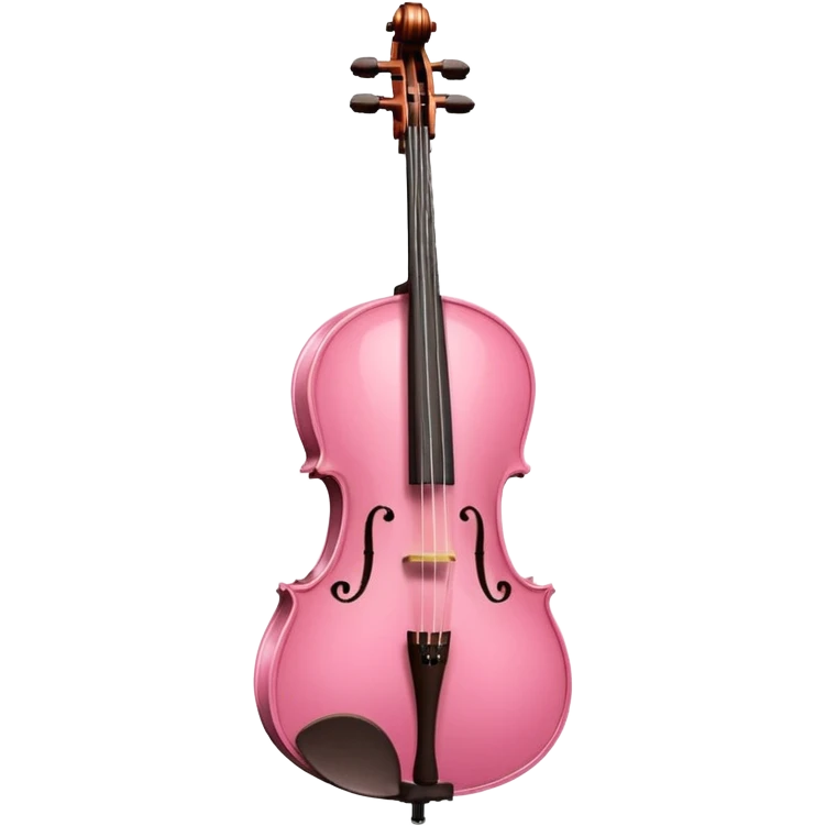pink cello  emoji