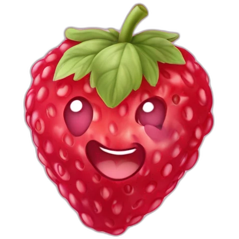 Fraise framboise mirtille emoji