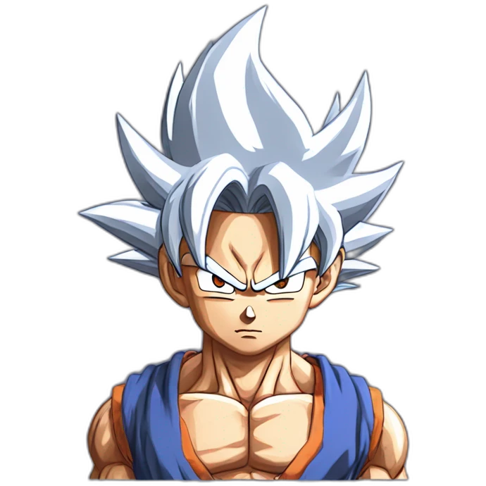Goku ultra instinct emoji