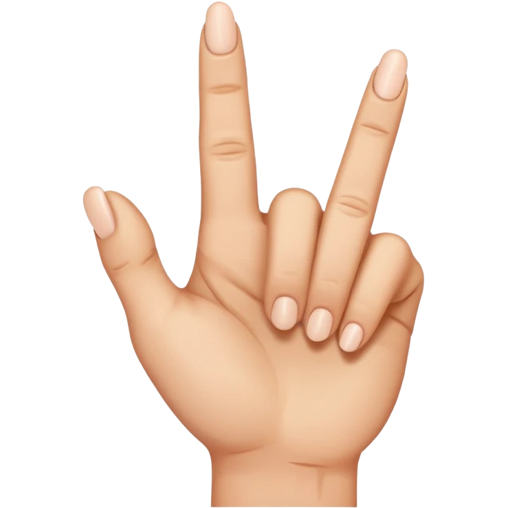 Middle finger  emoji