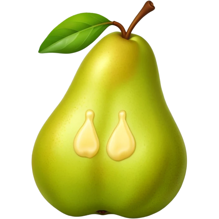 Birne mit Butter emoji