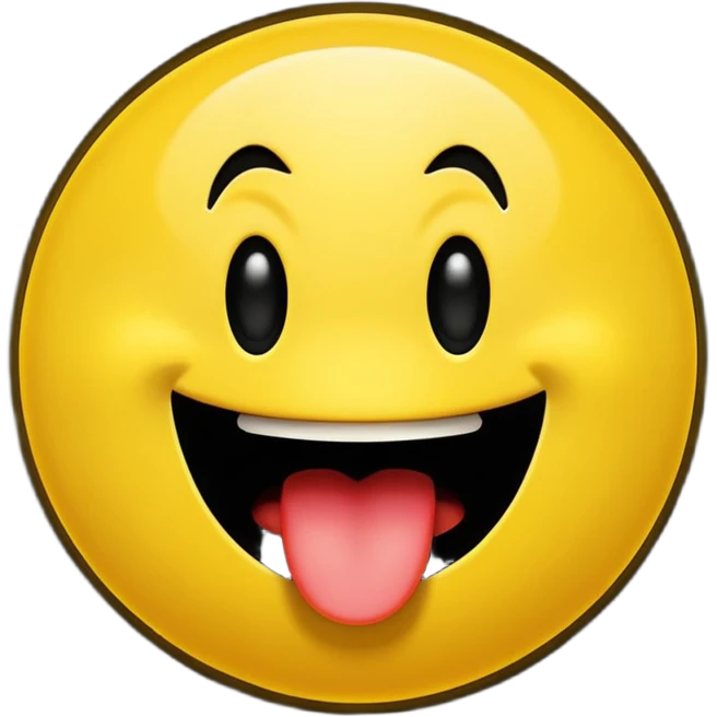 wonder emoji just like in the pacman  emoji