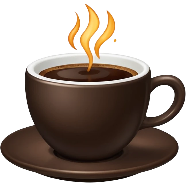 Une Tasse de cafe expresso emoji
